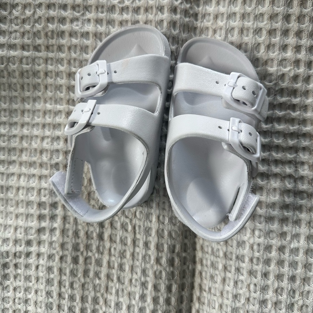 Toddler white sandals -Girls